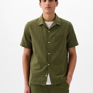 Men’s linen cotton shirt
